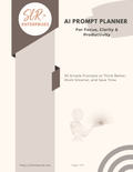 AI Prompt Planner: For Focus, Clarity & Productivity