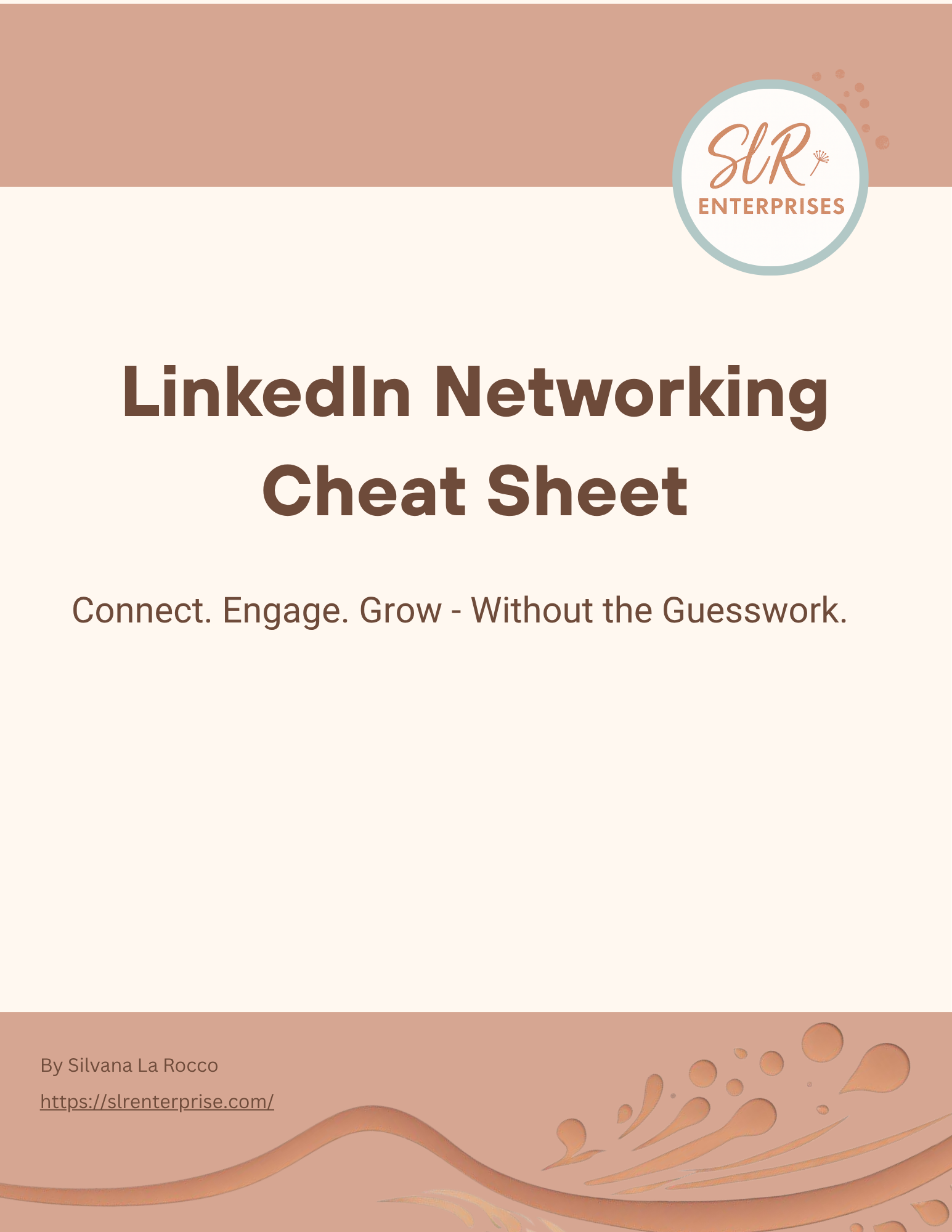 LinkedIn Networking Cheat Sheet: Connect. Engage. Grow - Without the Guesswork.